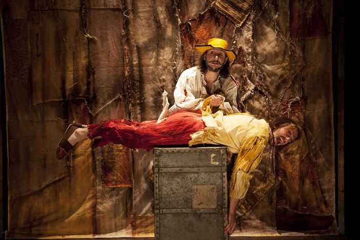 Un momento dello spettacolo in programma sabato a Costigliole