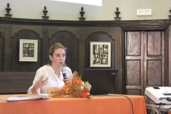 La professoressa Simonetta Doglione, relatrice dell'incontro