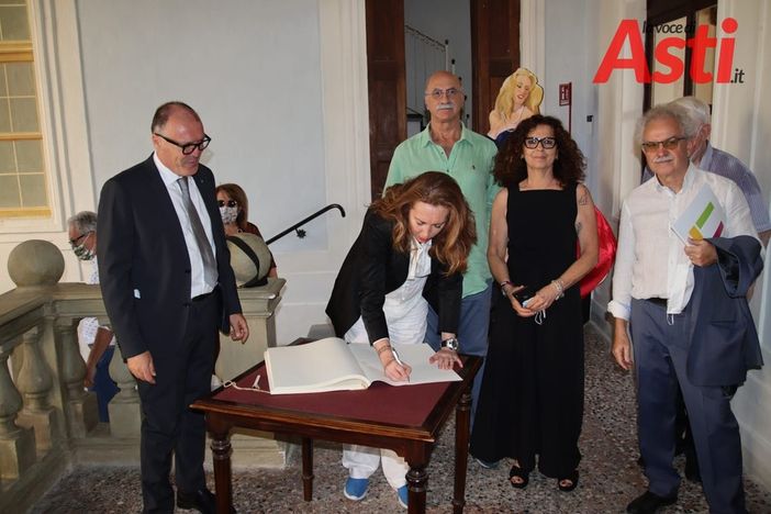 Istituzioni a Costigliole d'Asti per la mostra su Fellini