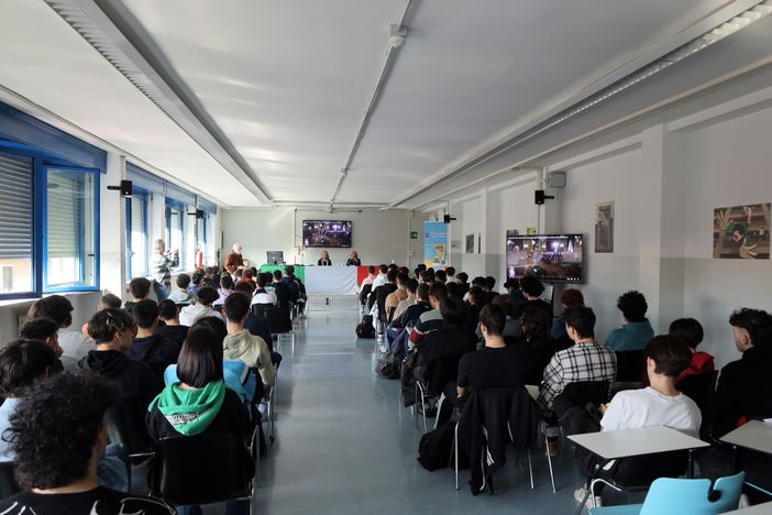 Il 17 marzo all'Istituto Artom (ph. Efrem Zanchettin - MerfePhoto) Il 17 marzo all'Istituto Artom (ph. Efrem Zanchettin - MerfePhoto)