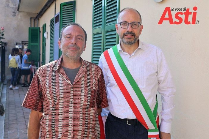 Alberto Mossino con Maurizio Rasero