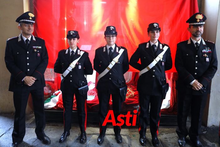 L'inaugurazione ieri in piazza San Secondo