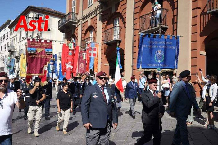 Il Nastro Azzurro in occasione del raduno nazionale ANPDI (Merphefoto)