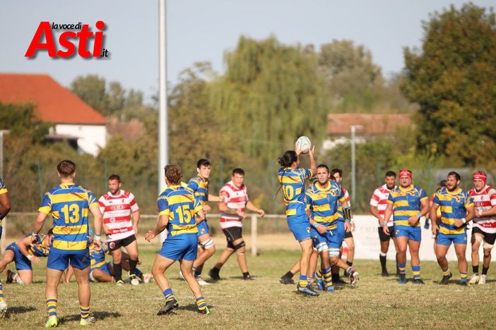 Prima gara in serie A per il Monferrato Rugby [GALLERIA FOTOGRAFICA]