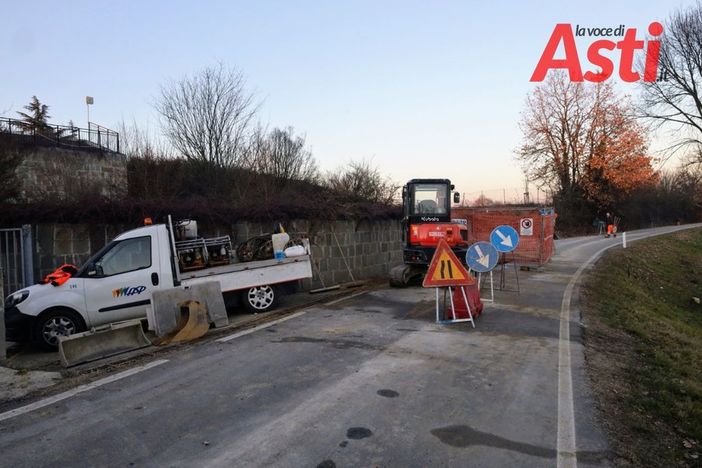 Interruzione stradale a Viatosto per i lavori Asp di riparazione di una condotta idrica Interruzione stradale a Viatosto per i lavori Asp di riparazione di una condotta idrica