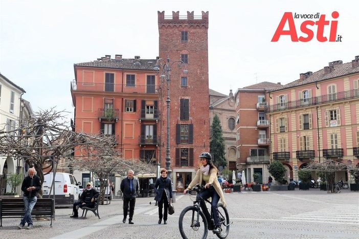 Un momento delle riprese in centro città. Ph Merfephoto