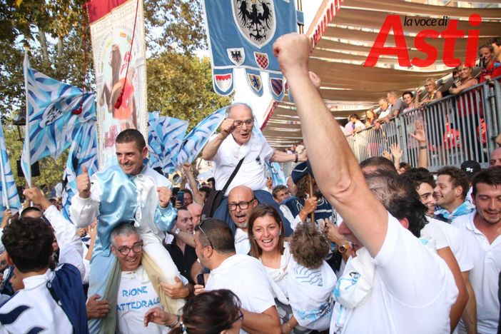 Tutto pronto per la Cena della Vittoria del Rione Cattedrale, vincitore del Palio 2019
