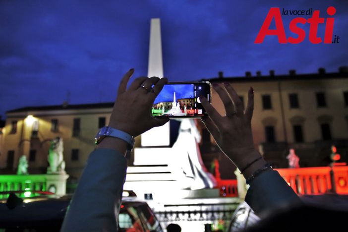Piazza Roma dove si concluderà la cerimonia Piazza Roma dove si concluderà la cerimonia