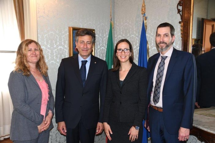 Il Prefetto di Asti incontra la Console per gli Affari politici ed economici del Consolato Generale degli Stati Uniti d’America di Milano