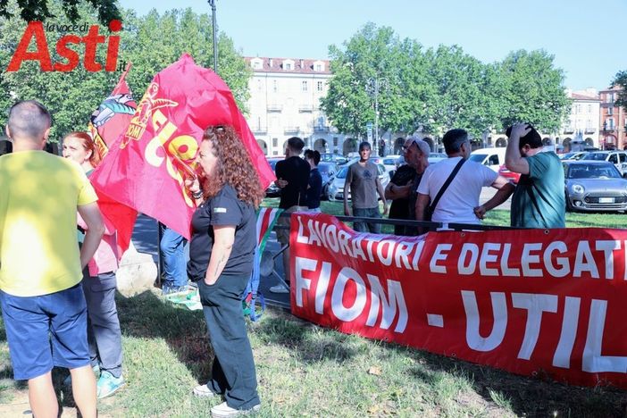 Il presidio di mercoledì (MerfePhoto)