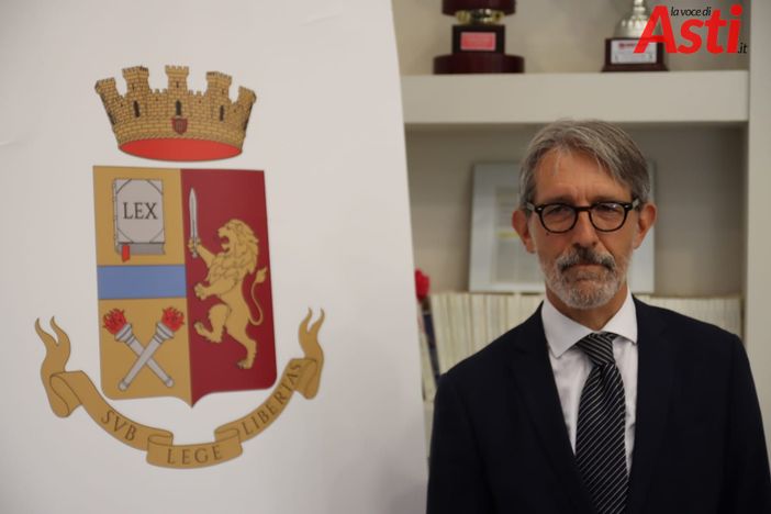 Il Questore di Asti, Sebastiano Salvo, in una foto d'archivio (Ph. Merfephoto)