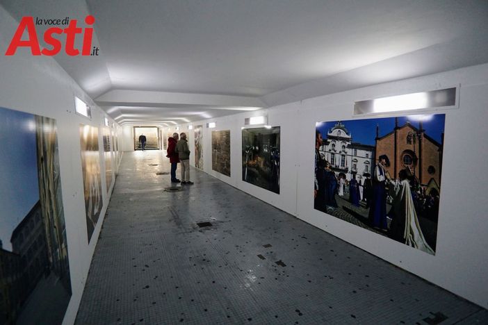 Il sottopasso per la stazione ferroviaria