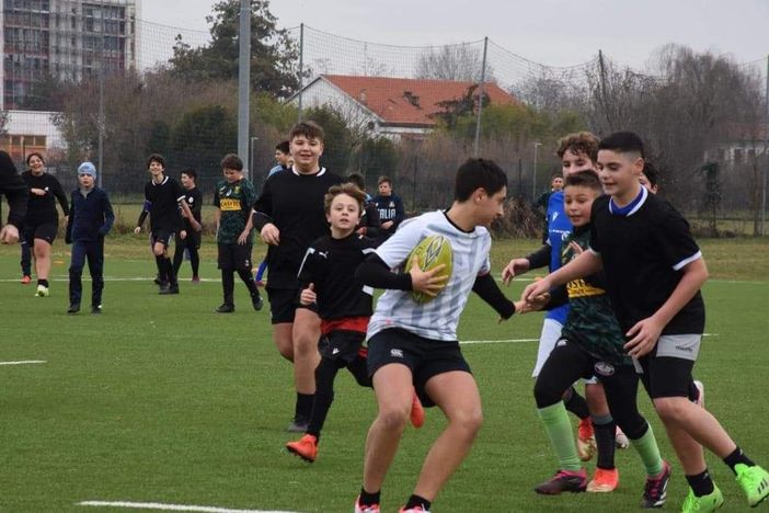 Successo per il &quot;Tocco della Befana&quot; alla Cittadella del Rugby di Asti [FOTO]