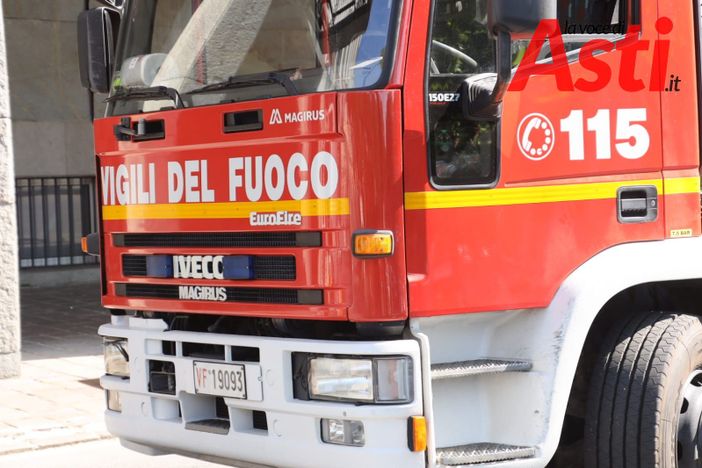 Perdita di gas questa mattina a Mombaruzzo, intervento dei Vigili del Fuoco che sgombrano l'area