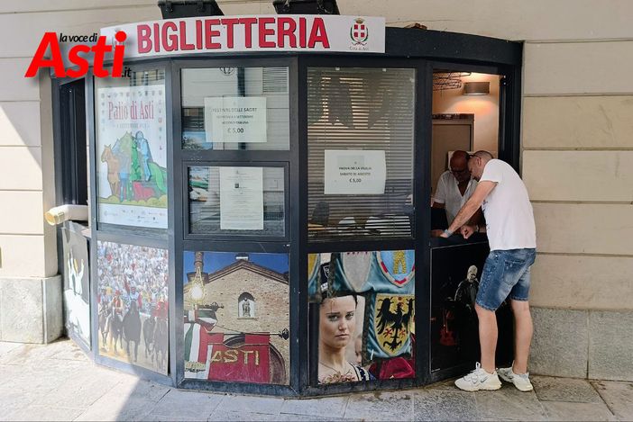 La biglietteria del Palio di Asti La biglietteria del Palio di Asti