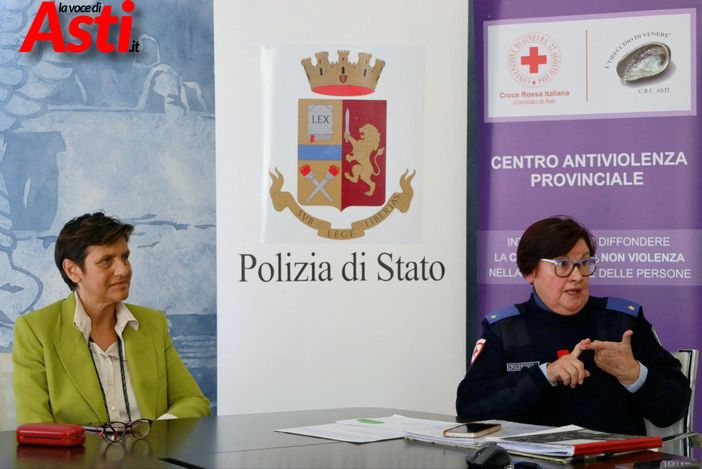 Il questore Di Donato con Elisa Chechile (MerfePhoto)