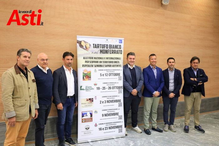 Immagine dalla presentazione ufficiale delle Fiere Nazionali del tartufo bianco astigiane (Ph: MerfePhoto)