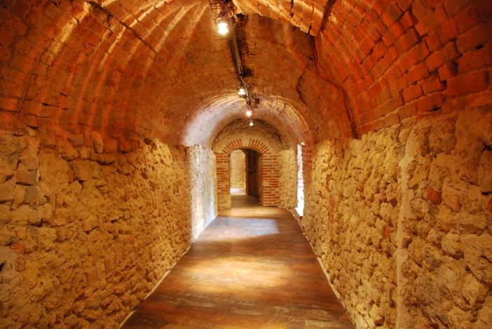 Camminamento del castello di Moncalvo Camminamento del castello di Moncalvo