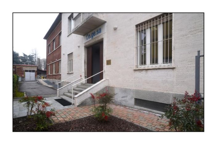 La sede del CO.GE.SA. in via Baroncini 9