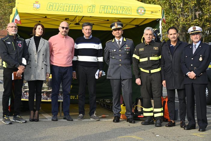 Ingente dispiegamento di forze della Guardia di Finanza per l'esercitazione di Protezione Civile [GALLERIA FOTOGRAFICA e VIDEO]