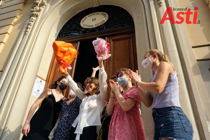 Un momento degli esami ad Asti del 2021