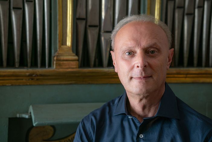 L'organista Roberto Padoin