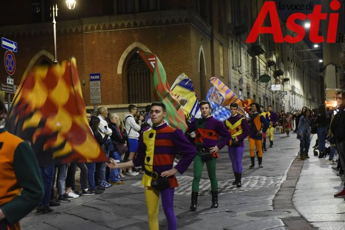 Un momento della serata della Stima del Palio