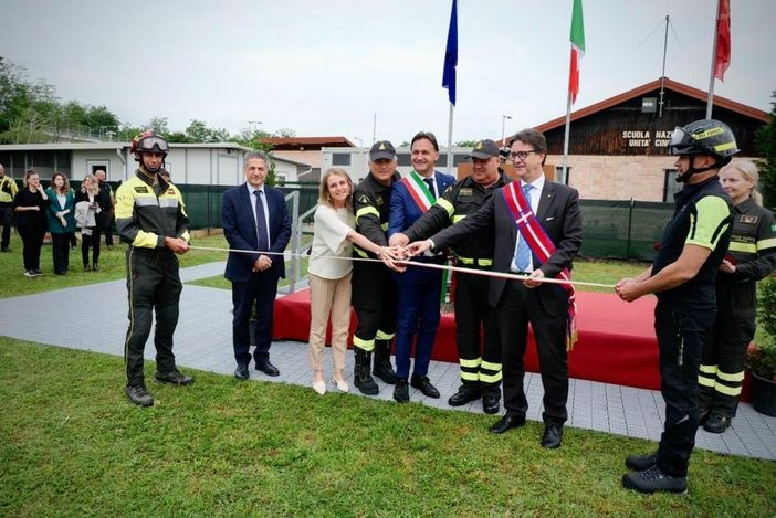 Il taglio del nastro della rinnovata struttura di Volpiano (TO)