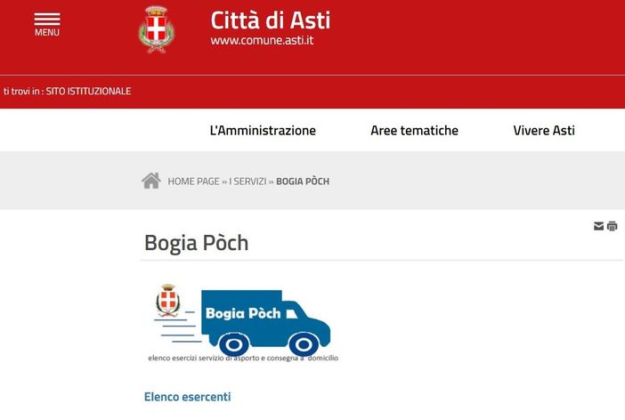 La pagina ‘Bogia poch’