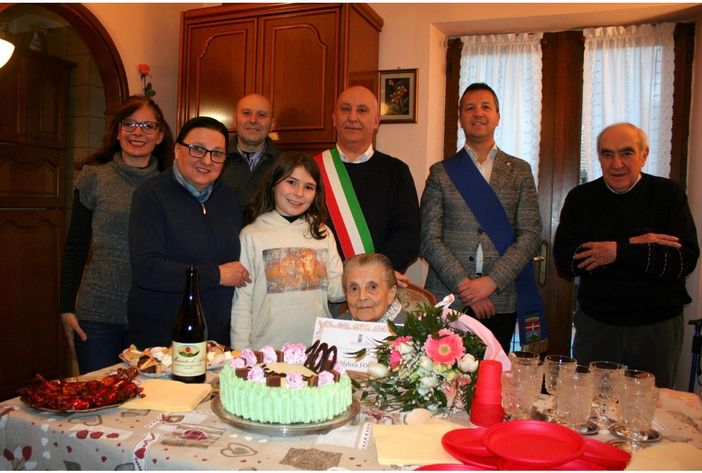 La provincia di Asti vanta una nuova centenaria La provincia di Asti vanta una nuova centenaria