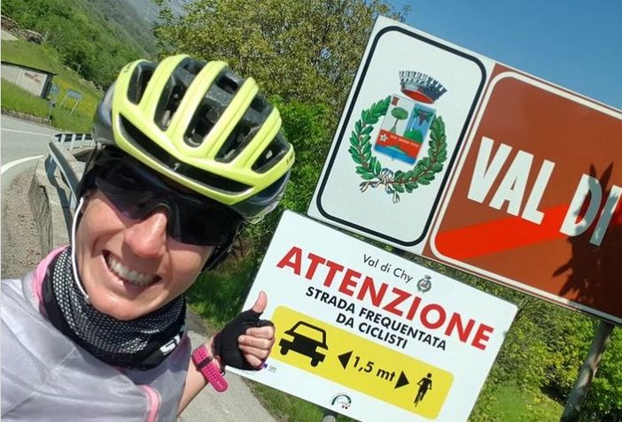 La foto postata dalla Gianotti sul suo profilo Instagram La foto postata dalla Gianotti sul suo profilo Instagram