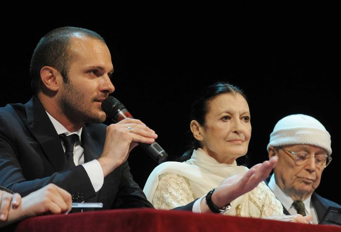 Massimiliano Vacchina Carla Fracci e Beppe Menegatti