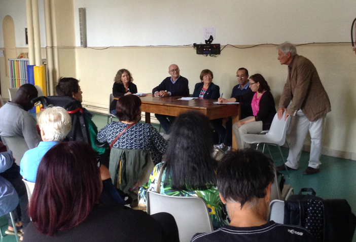 Un momento dell'incontro Un momento dell'incontro