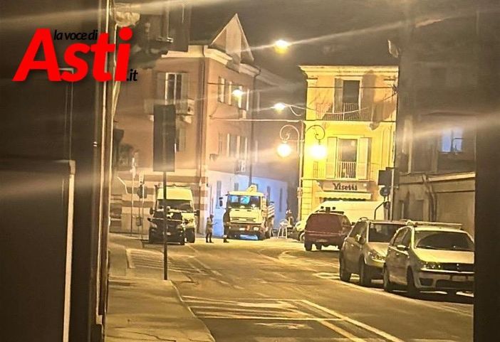 Fuga di gas a Nizza Monferrato: ulteriori interventi in via Roma Fuga di gas a Nizza Monferrato: ulteriori interventi in via Roma