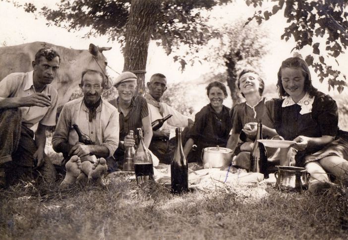 Carpionata all'aperto dei bei tempi passati