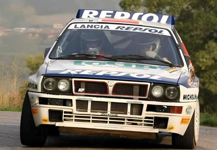 Una delle auto da rally che saranno protagoniste dell'evento