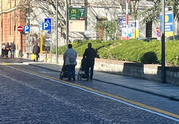 Bici, ma non solo: primi 'estimatori' per la ciclabile di corso Alfieri