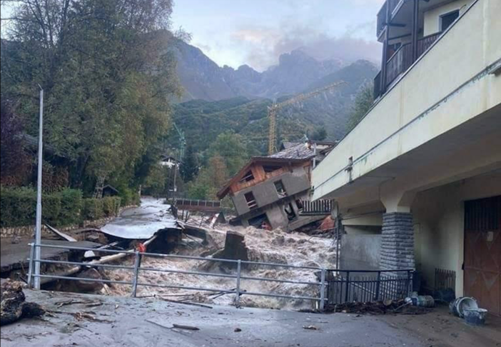 Nell'immagine, tratta da un articolo di Targato CN, Testata cuneese del nostro gruppo editoriale, la devastazione provocata dal maltempo a Limone Piemonte Nell'immagine, tratta da un articolo di Targato CN, Testata cuneese del nostro gruppo editoriale, la devastazione provocata dal maltempo a Limone Piemonte