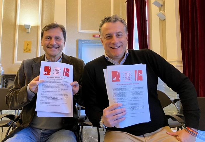 Tomalino e Costa con il programma di Asti Film Festival