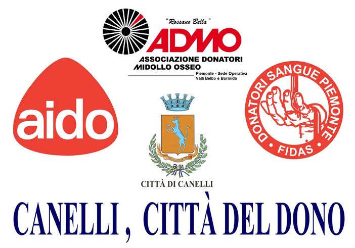 Canelli diventa la prima città piemontese a fregiarsi del titolo di “Città del dono” Canelli diventa la prima città piemontese a fregiarsi del titolo di “Città del dono”