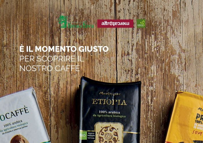 Da Rava e Fava si scopre il caffè di AltroMercato