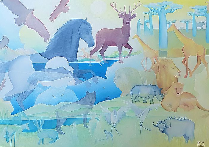 Un'opera dei Delta N.A. nella premiere al Waldorf Astoria