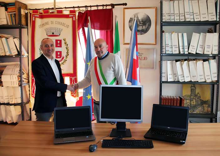 Dalla torinese NKE un dono tecnologico per il Comune di Cinaglio Dalla torinese NKE un dono tecnologico per il Comune di Cinaglio