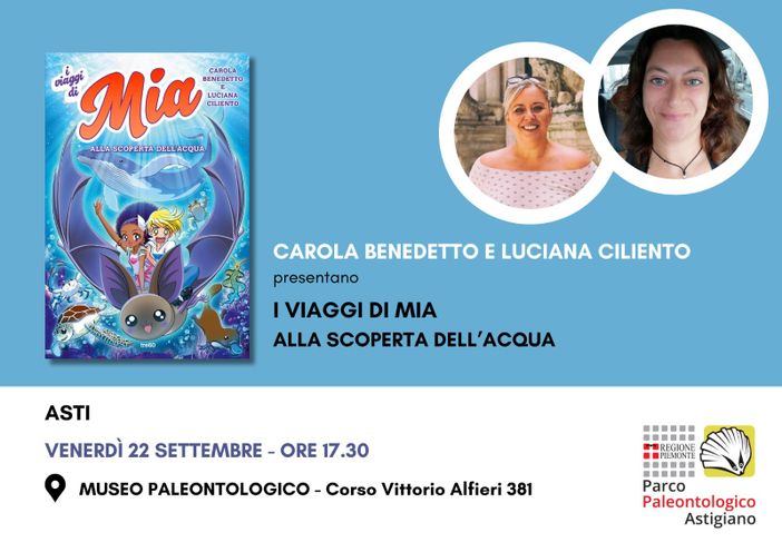 "I Viaggi di Mia": Alla scoperta dell'acqua al Museo Paleontologico di Asti
