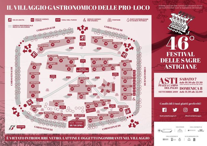 La tradizione culinaria piemontese “va in tavola” con le proposte del Villaggio delle Sagre