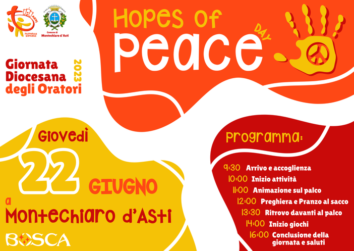 Montechiaro si prepara ad accogliere la Giornata Diocesana degli Oratori Montechiaro si prepara ad accogliere la Giornata Diocesana degli Oratori