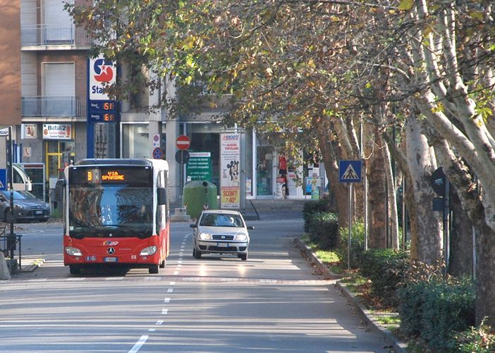 Un mezzo della Linea B