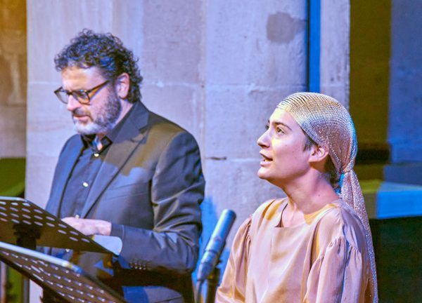 Un momento della rappresentazione andata in scena domenica scorsa presso la chiesa di Santa Fede a Cavagnolo (TO) Un momento della rappresentazione andata in scena domenica scorsa presso la chiesa di Santa Fede a Cavagnolo (TO)