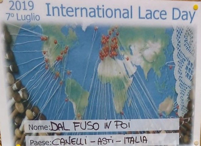 Giornata internazionale del Merletto, 1° raduno a Canelli domenica 7 luglio