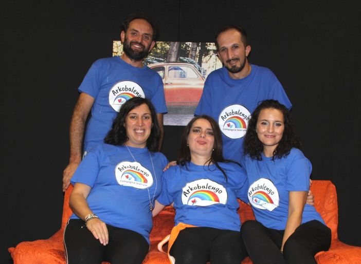 A Mombercelli gli Arkobalengo a teatro per beneficenza A Mombercelli gli Arkobalengo a teatro per beneficenza